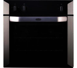 BELLING  BI60F Electric Oven - Stainless Steel & Black